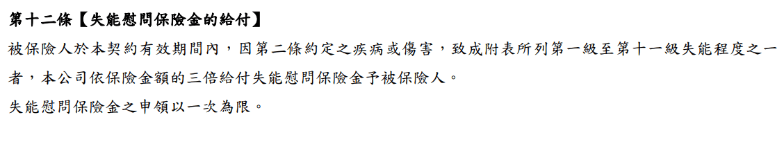 LDG-全球失能險-失扶好照-失能慰問金