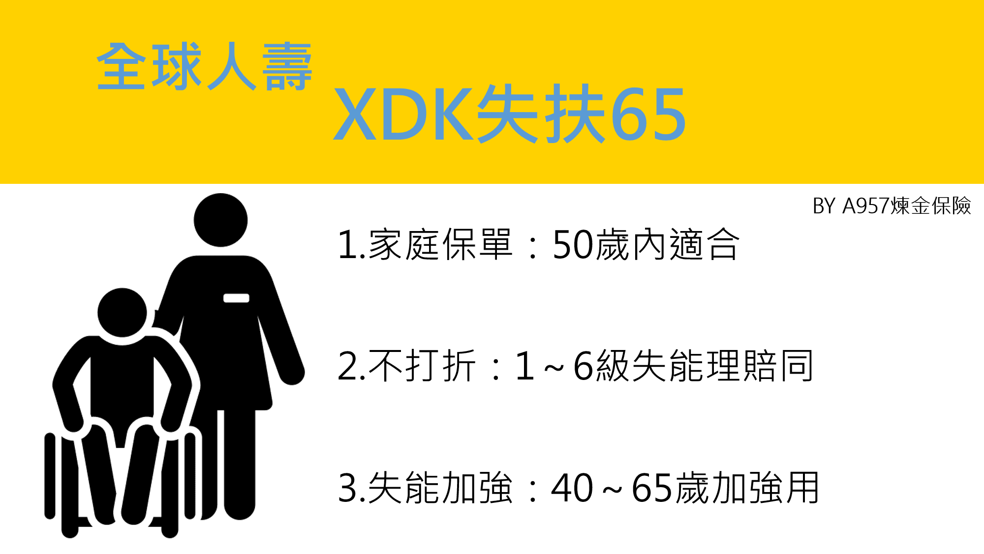 XDK-全球定期失能附約