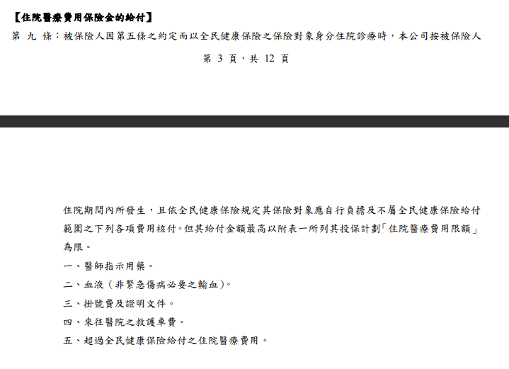 台壽新住院G，非HN系列，實支實付同名不同命 5